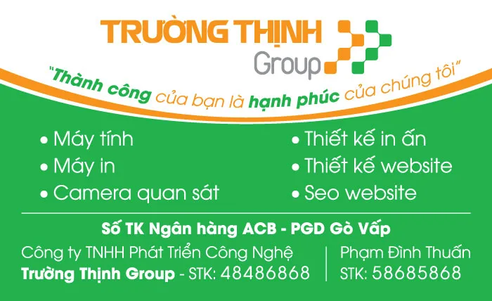 Namecard Trường Thịnh Group